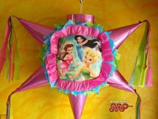 Pinata Fairy Princess Tinkerbell Star Shape Holds Candy