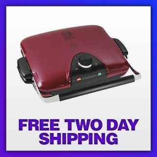 NEW George Foreman Next Grilleration Electric Nonstick Grill with 5 