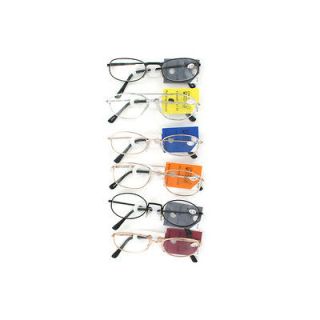 New Wholesale Case Lot 300 Metal Frame Reading Glasses Asst