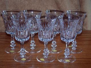 crystal water glasses in Contemporary Glass