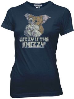   Women Junior SIZES Gremlins Gizmo Is The Shizzy Movie t shirt top tee