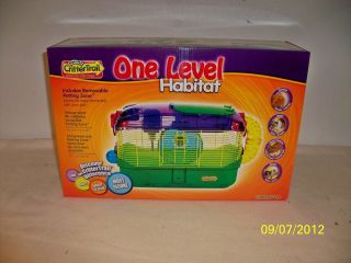   CritterTrail One Level Habitat Small Animal Hamster,Gerbil,Mouse Cage