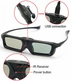   for Panasonic ST/VT/UT/GT TVs 3D Rechargeable Active Shutter Glasses