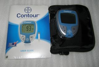   CONTOUR Meter **KIT** Blood Glucose Diabetes Meter   Pacific Blue