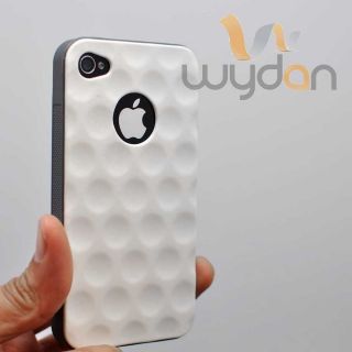 New Deluxe White Golf Ball Design Glossy iPhone 4 4S Case w/ Screen 