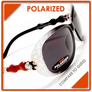 Women Polarized Sunglasses Premium Quality Golf Lens Sun Glasses Cream