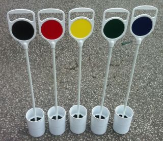 Golf Putting Green Flag and Cup.Ideal Christmas or Birthday Present 
