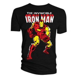 Various Marvel & DC Adults T shirts Iron Man Thor Batman Wonder Woman 