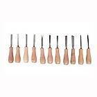 11PC HAND HOBBY CARVING TOOL FOR WOOD WOODWORKING CARVER SET KIT