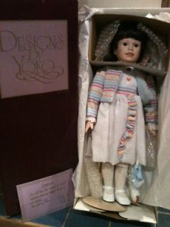   by Yoko   Mexican Candy Stripes Girl Doll LE#2014 OF 2500 RARE