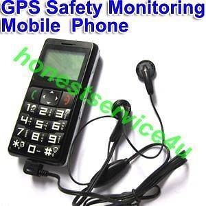 GPS Tracker Elder Senior SOS Mobile Phone GPS Safety Monitor Cell 