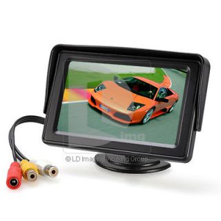   LCD Color Monitor 16 9 for Car Reversing Parking Rearview Camera GPS