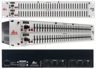 DBX 231s EQ 31 Dual Band Graphic Equalizer Rack Unit 231 S