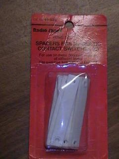 Radio Shack 49 539 Home Security Spacers for Magnetic Contact Switches 