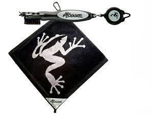 Authentic Frogger Amphibian Towel & Brushpro (black) + Bonus