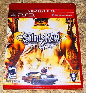 Newly listed Ps3 Game   *** SAINTS ROW 2 *** SEALED   Greatest Hits  