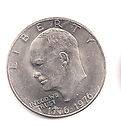 1976 Dollar Coin EISENHOWER 1776 Bicentennial Ike NO MINT MARK 76 