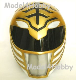 Cosplay Mighty Morphin Power Rangers WHITE Ranger 1/1 Scale Helmet