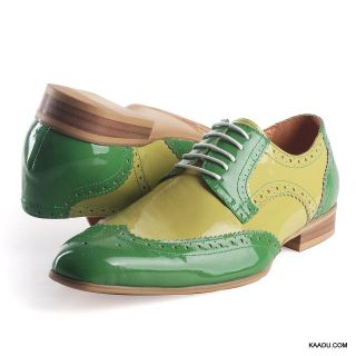 F185 Clevis Mens Golf Fashion Dress Shoe Oxford Lace