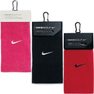 Nike Golf 2013 Embroidered Swoosh Tri Fold Towel   Various Colours