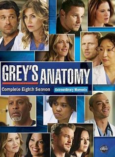 Greys Anatomy Greys The Complete DVD Eighth Season 8