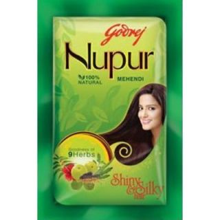 Pack GODREJ Nupur Mehendi Hair Care Herbal Henna 150 Gram Each 