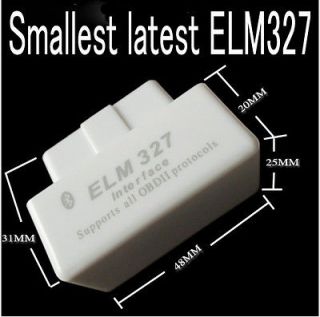 Latest Super Mini ELM327 V1.5 Bluetooth OBD2 Car Auto Diagnostic 