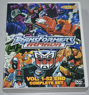   Transformers Armada VOL.1 52END 6 DISC ENGLISH VERSION+BONUS DVD FREE