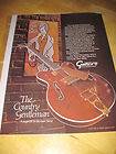 GRETSCH COUNTRY GENTLEMAN GUITAR AD 1982/CHET ATKINS