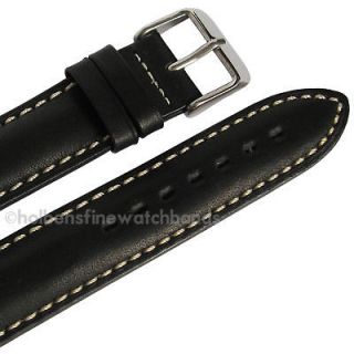   Chrono Waterproof Leather Hadley Roma Watch Band Strap fits TAG Heuer