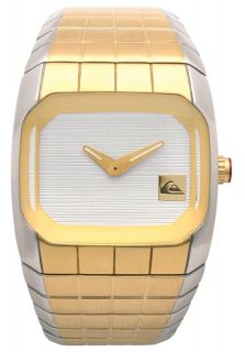 New Quiksilver Rubix Metal Watch Gold & Silver Stainless Steel Watch 