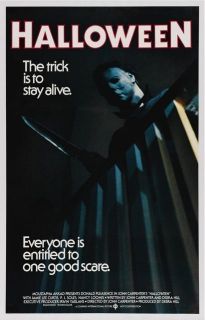 halloween movie poster in Entertainment Memorabilia
