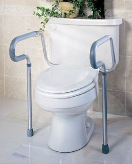 NEW Medline Guardian Toilet Safety Rail Support Stand Air Frame Grab 