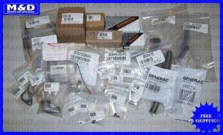 Lot of 27 New Generac Engine/Generat​or Parts Over $175 List