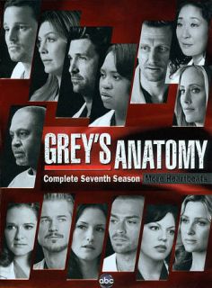 Greys Anatomy Complete Seventh Season (DVD, 2011, 6 Disc Set)
