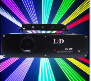 New 850mW RGB ILDA Cartoon Stage Laser Light DJ Party Show Systerm