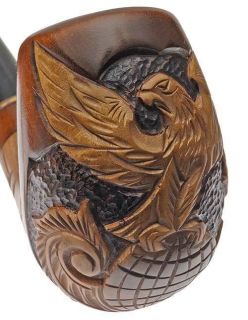 New Hand Carved Tobacco Smoking Pipe/Pipes *American Eagle* #2