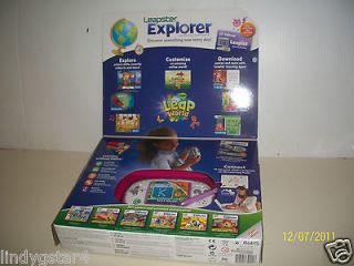 HANDHELD GAME LEAP FROG LEAPSTER EXPLORER BATTERY CHARGER MR PENCIL 