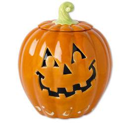 12 Halloween Pfaltzgraff Trick or Treat Pumpkin no Lid Punch Candy 
