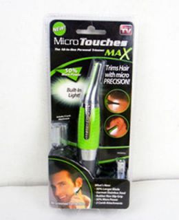 2012 MICRO TOUCH MAX PERSONAL HAIR TRIMMER ALL IN ONE 50% MORE POWER