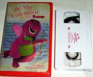 Be My Valentine, Love Barney Vhs Video~Only $2.75 Ship