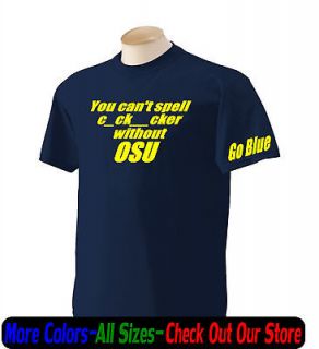 Michigan Funny T Shirt Go Blue Wolverines Hail to the Victors