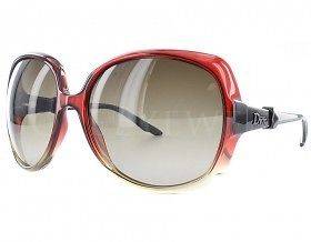   Dior Mystery 1 WHGCC WHG/CC Black Red Honey Gradient 63mm Sunglasses