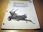 New Holland 175 Round Bale Feeder Operators Manual NH