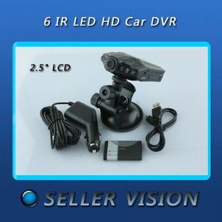   LCD 270°Rotatable 6 IR LED Night Version HD Car DVR Camera shg