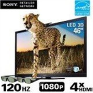 Sony Bravia 46 KDL 46NX711 1080P 120Hz 3D LED LCD HDTV LOCAL PICKUP 