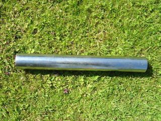   outboard 40 minus chrome exhaust tube 14½ inches long x 1½ bore