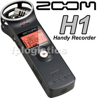 Zoom H1 Handheld Stereo Microphone Digital Recorder H 1 Handy Audio 