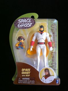 SPACE GHOST W/ BLIP JAZWARES HANNA BARBERA NEW MIP VHTF ACTION FIGURE 