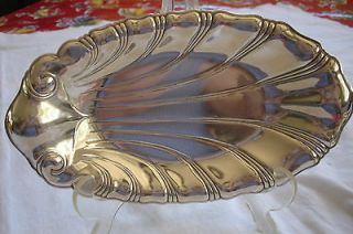 1938 NEPTUNE SMALL TRAY 1847 ROGER BROS. SILVERPLATE